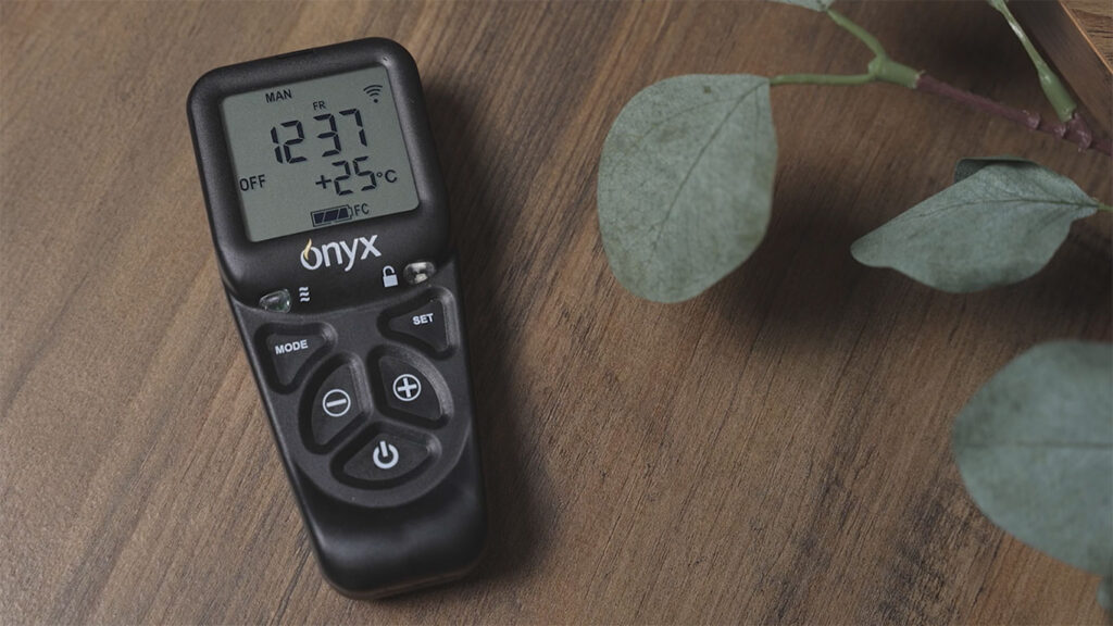 Onyx Eclipse 60HL gas fire remote.